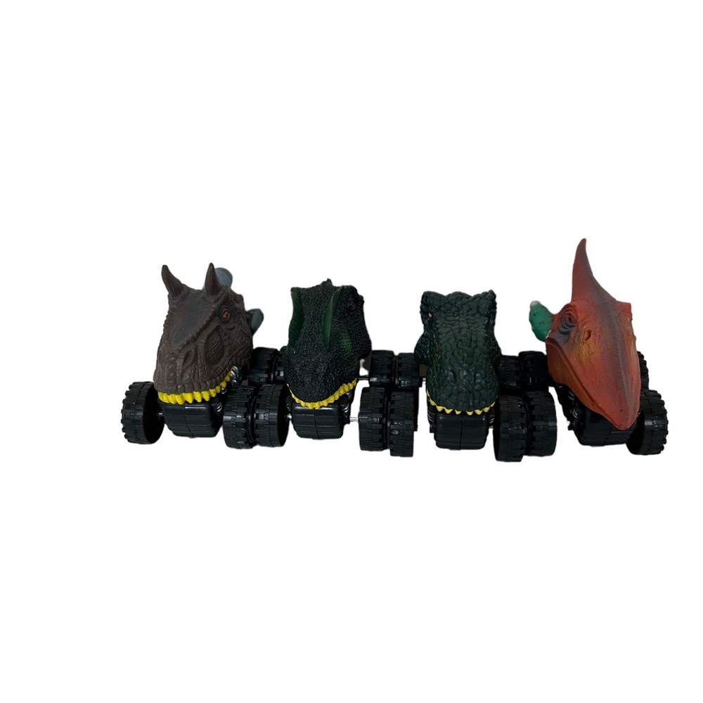 Dinosaur Toys 4-Pack Dinosaurs Car Toys